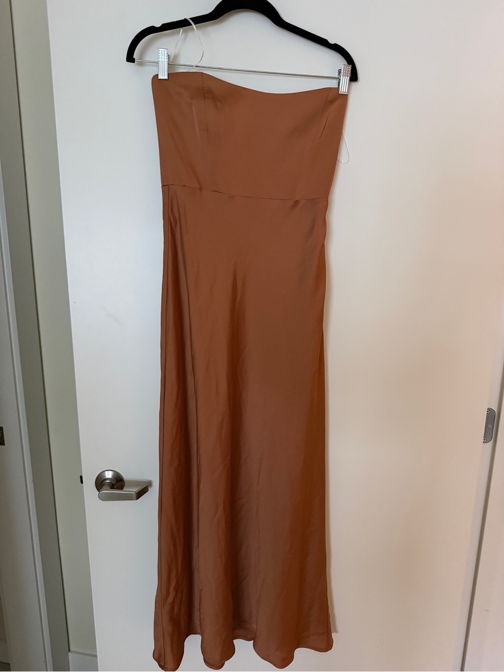 Park & Fifth Strapless Women’s Maxi Dress in Copper